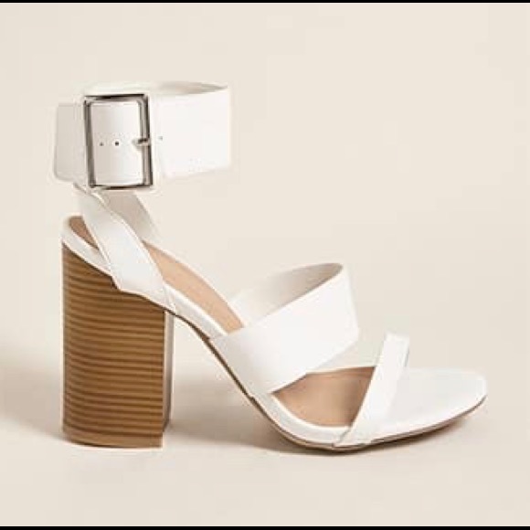 forever 21 white heels